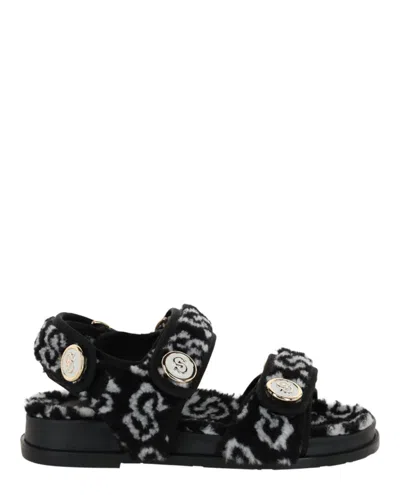 Ferragamo Keita Sandals In Black