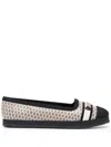 Ferragamo Kelsi Ballerina Shoes In Black