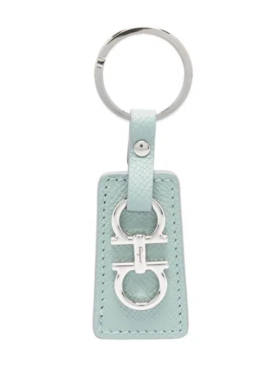 Ferragamo Keychain Hooks Accessories In Green