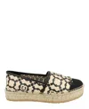 Ferragamo Kim Platform Espadrilles In Multi