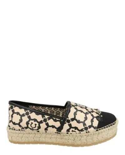 Ferragamo Kim Platform Espadrilles In Multi