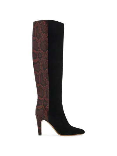 Ferragamo Knee-high Boots In Multi