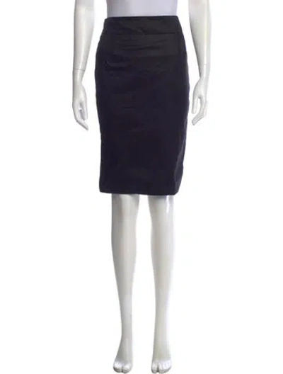 Pre-owned Ferragamo Knee-length Skirt In Black