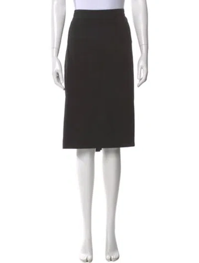 Pre-owned Ferragamo Knee-length Skirt In Gray