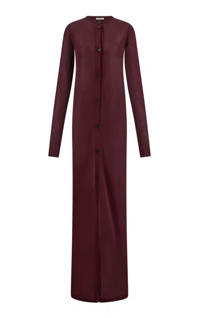 FERRAGAMO KNITTED DUSTER CARDIGAN