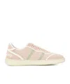 Ferragamo Dedalo Technical Fabric Logo Sneakers In Multi