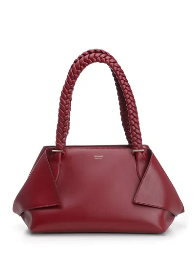 Ferragamo L Handbags Bordeaux