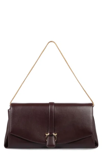 FERRAGAMO L LEATHER CROSSBODY BAG
