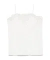 Ferragamo Lace Camisole In White