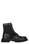 Ferragamo Lace-up Ankle Boots In Black