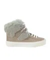Ferragamo Lace-up Boots In Gray