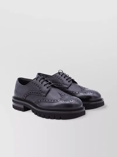 FERRAGAMO LACE-UP BROGUES CHUNKY SOLE