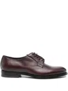 Ferragamo Lace-up Derby Shoes In Brown