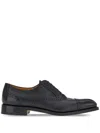 Ferragamo Oxford Shoe In Black