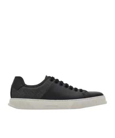 FERRAGAMO LACE-UP LOW-CUT CASUAL SHOES