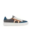 Ferragamo Lace-up Low-cut Skate Shoes In White