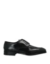 Ferragamo Lace-up Shoes In Black
