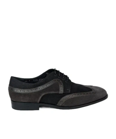 Ferragamo Lacing Business Dress Shoes In Black