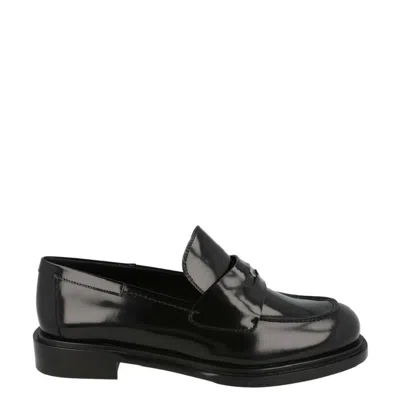 Ferragamo Ladies Black Loafers