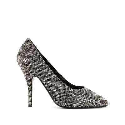 Ferragamo Womens Grey Pumps Heels In Gray