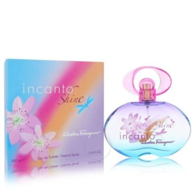 Ferragamo Ladies Incanto Shine Edt Spray 3.4 oz Fragrances 8052464891603 In Pink