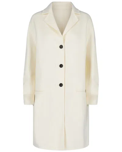 Ferragamo Ladies Ready To Wear K Coat In White