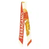 Ferragamo Ladies White Wild Berry Print Silk Bandeau In White