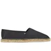 Ferragamo Man Espadrilles Black Size 9 Leather In Black