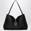 Ferragamo Salvatore Leather Tote Bag Hardware Strap Texture