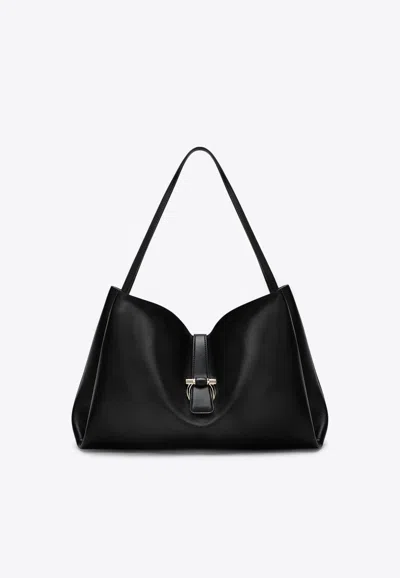 Ferragamo Large Calf Leather Tote Bag