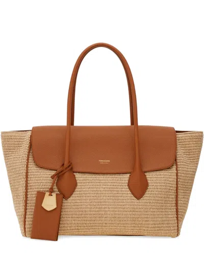 Ferragamo Large East-west Tote Bag
