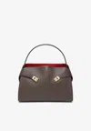 Ferragamo Large Hug Soft Shoulder Bag In Light Blue