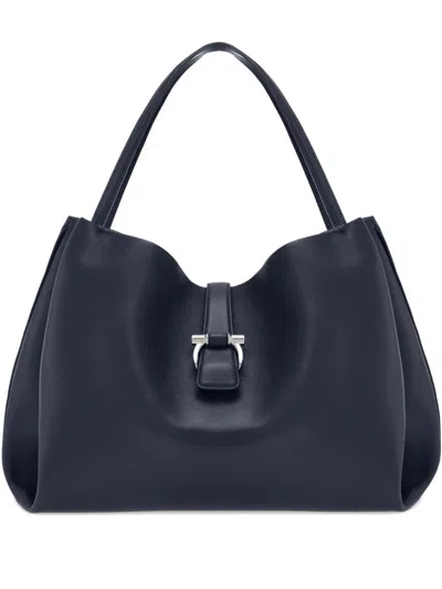 Ferragamo Large Leather Softened Tote Bag