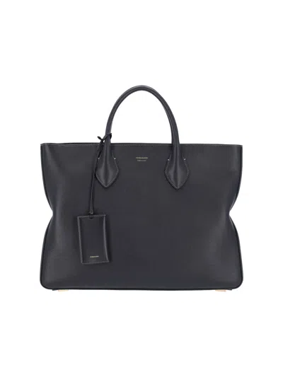 Ferragamo Large Logo Tote Bag