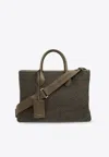 Ferragamo Large Monogram Jacquard Tote Bag