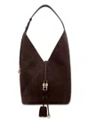 Ferragamo Large Origami Shoulder Bag In Brown