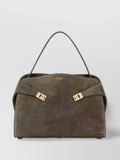 Ferragamo Large Soft Shoulder Bag