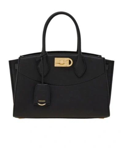Ferragamo Large Soft Studio Tote Bag