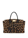 Ferragamo Large Soft Studio Tote Bag In Neutral