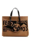 Ferragamo Large Tote Bag With Logo