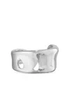 Ferragamo Large Vara Bangle In Silver