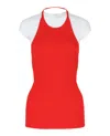 Ferragamo Layered Top In Red
