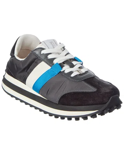 FERRAGAMO FERRAGAMO LEATHER & SUEDE SNEAKER
