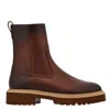 Ferragamo Fulvio 2 Leather Boot In Brown