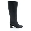 Ferragamo Leather Antea Boots In Black