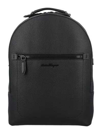 FERRAGAMO LEATHER BACKPACK