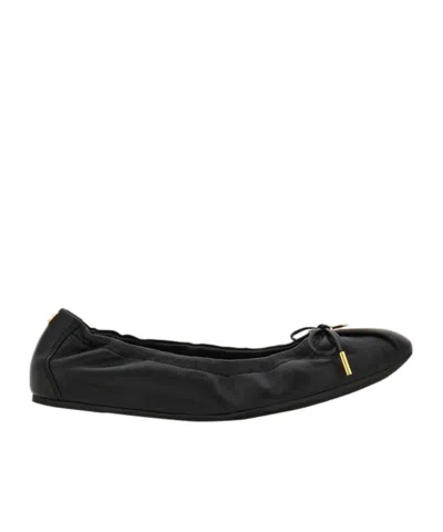 FERRAGAMO LEATHER BALLERINA SHOES