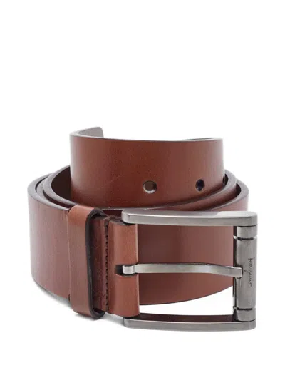 Pre-owned Ferragamo Leather Belt