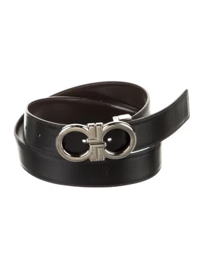 Pre-owned Ferragamo Leather Belt In Brown