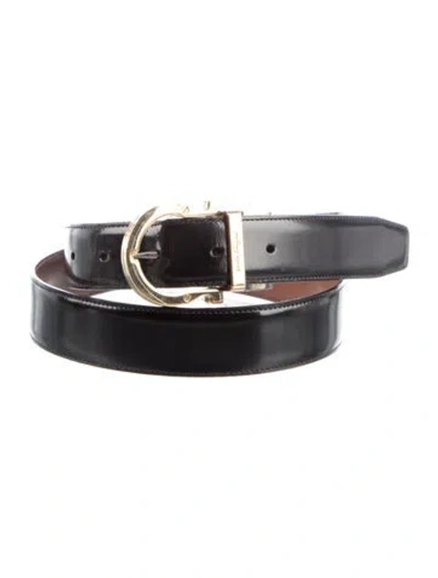 Pre-owned Ferragamo Leather Belt Kit In Multi